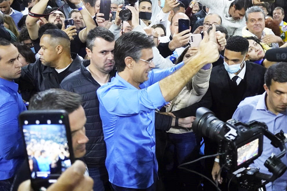 Rodrigo confirma seu nome como candidato ao governo de São Paulo