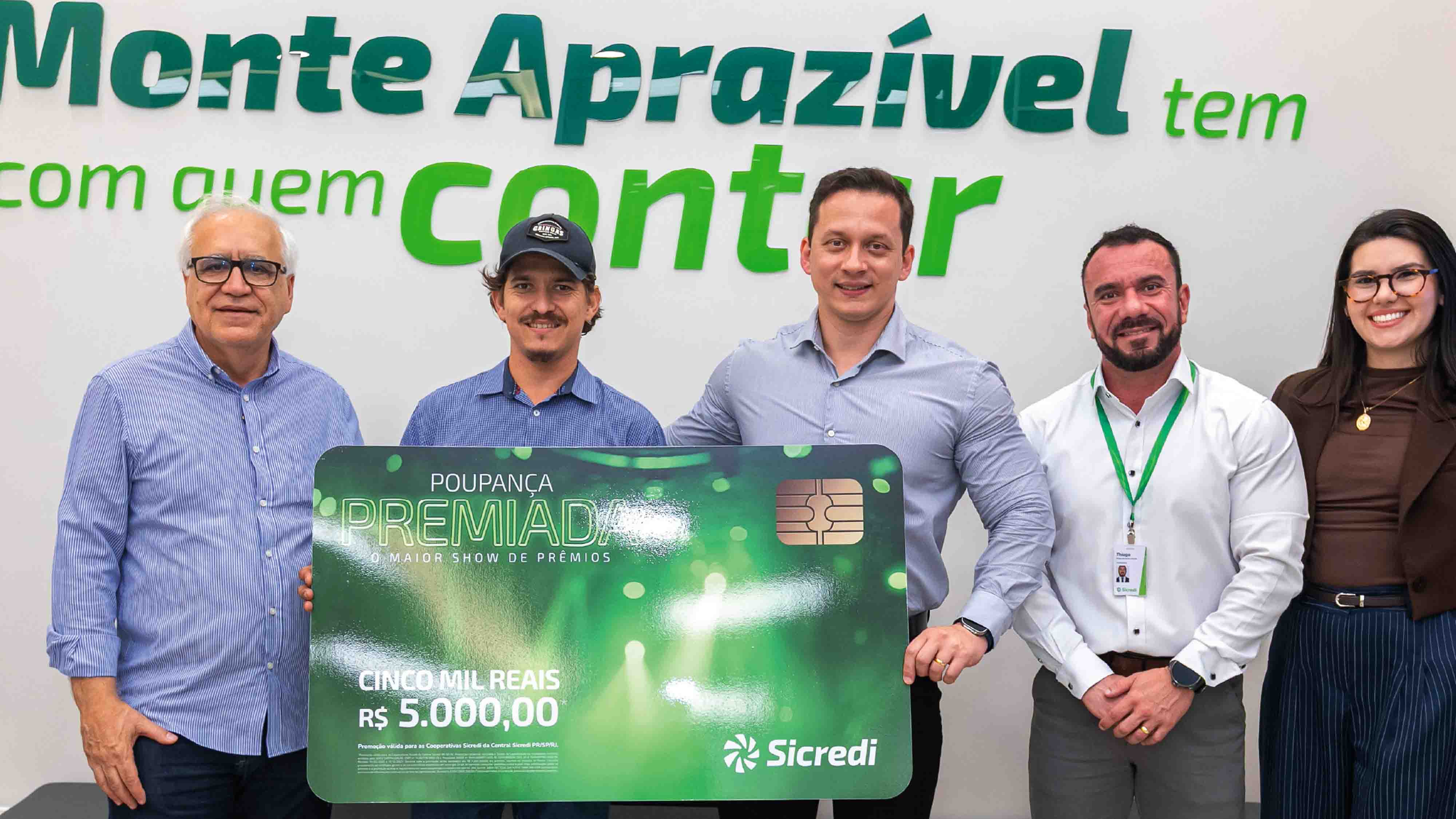 CARD ENTREGA POUPANÇA PREMIADA