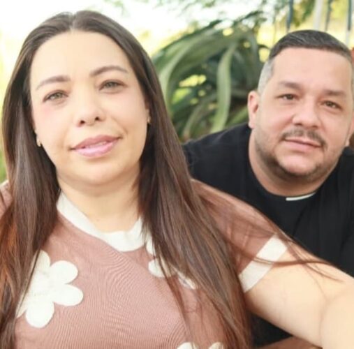 Leandro Nascimento e Vanessa Gonçalves