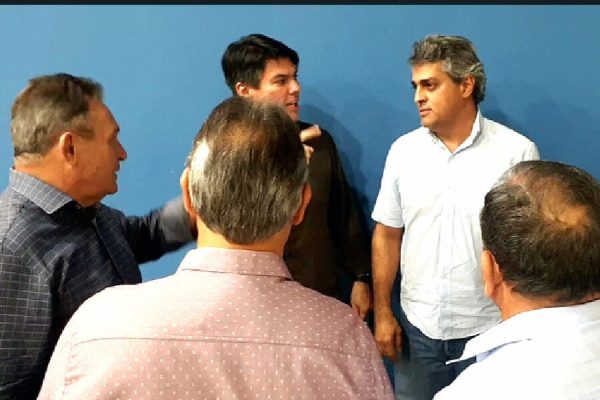 Rômulo Cury, presidente do Clube dos 22 após a aprovação - foto Lucas Ribeito