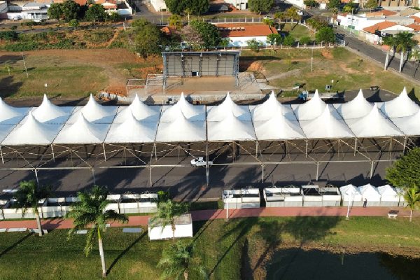 Evento começa nesta quinta-feira (09) vai atrair milhares de pessoas da cidade e da região (foto Lucas Ribeiro)