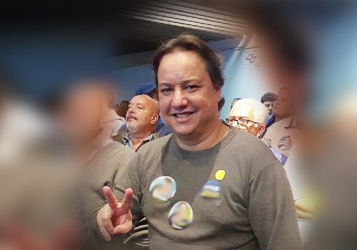 Prefeito participou do lançamento da campanha do deputado Carlão Pignatari - foto Lucas Ribeiro