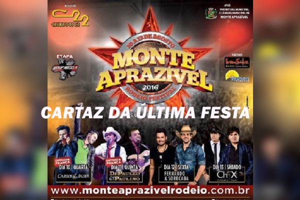 Última edição da festa realiza em 2016 teve dois dias de portões abertos